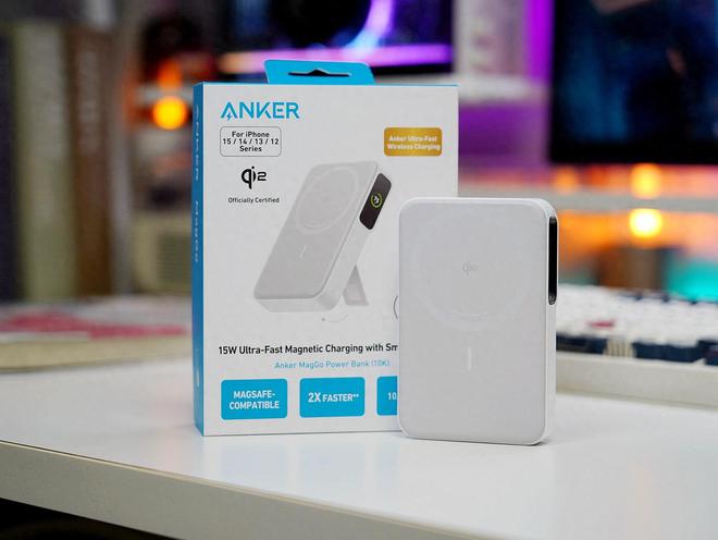 磁吸支架充电宝体验全能兼容更省心！米乐m6疾速充电新选择！ANKER(图16)